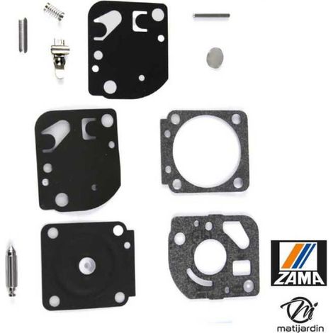 Kit membranes de remplacement pour carburateur Zama RB-23, kit de réparation membranes pour outils motorisés, pièces détachées pour moteur à essence, résistant à l'usure (1/2)