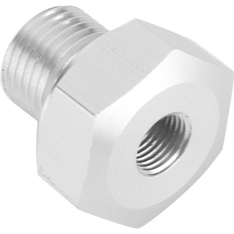 Adaptateur pour capteur de pression d'huile automobile, mâle M16x1,5 vers femelle 1/8 NPT, en aluminium, convient aux moteurs de la série LS. (1/5)