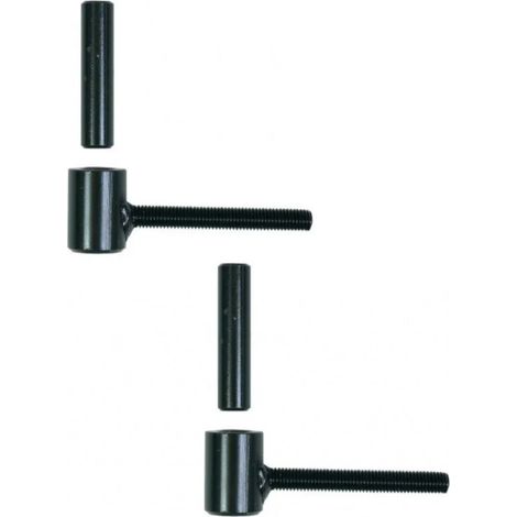 Cerniera standard per tapparelle, diametro 12mm, nero
