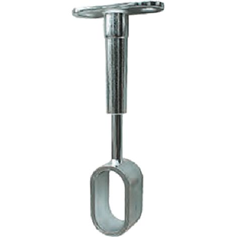 Reggitubo Centrale per Tubo Ovale Finitura Cromata 10 Pezzi 15 x 30 mm