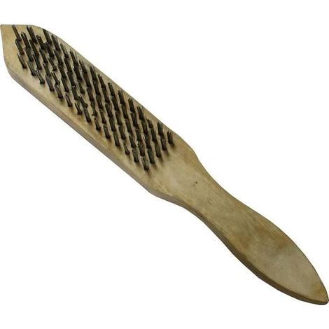 Cepillo de alambre manual no-name 5-rzędowa acero latón 29.5 cm
