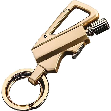 Briquet Allumette - Kérosène Réglable - Ouvre-Bouteilles Intégré - Étanche - Pour Randonnée Camping Survie - 1 Pièce (1/2)
