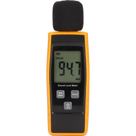 Décibelmètre Numérique RZ1359, Mesure du Bruit 30‑130 dB avec Écran LCD Rétroéclairé pour Surveillance Acoustique (1/5)