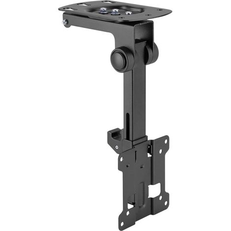 Support Écran PC TV Plafond 13 17 19 22 24 27 28 32 34 Pouces Orientable Inclinable Hauteur réglable VESA 75x75 100x100 (1/5)