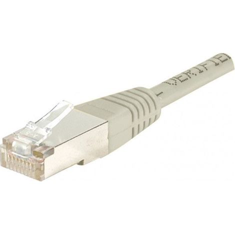 exertis Connect Cordon RJ45 patch F/UTP CAT 5e Gris - 1.00 m (847100)