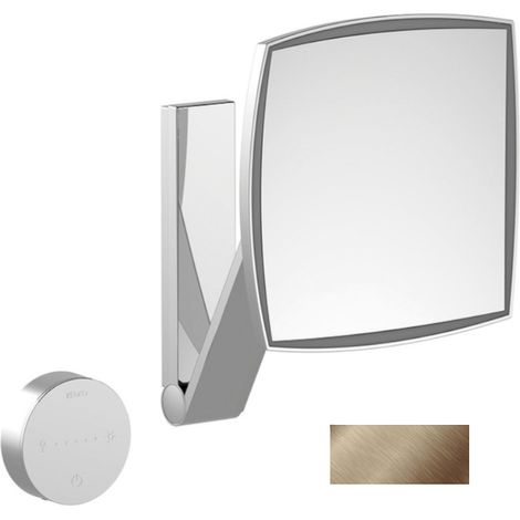 KEUCO iLookmove Miroir de soins de beauté, éclairé, angulaire, (1/3)