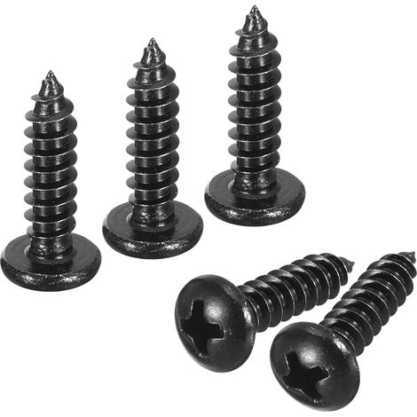 Poêle Tête Autotaraudeuse Vis Cruciforme 4mmx16mm 100pcs (1/5)