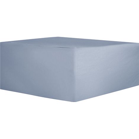 Funda de PVC poliéster gris para mobiliario de jardín 160 x 160 x 90 cm Chuva
