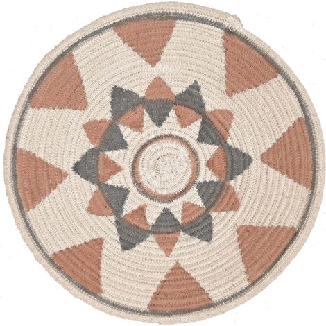 Signes Grimalt Cuadro Adorno Pared  Plato Decoracion Pared Cuadros Marrón 1x20x20cm 30903