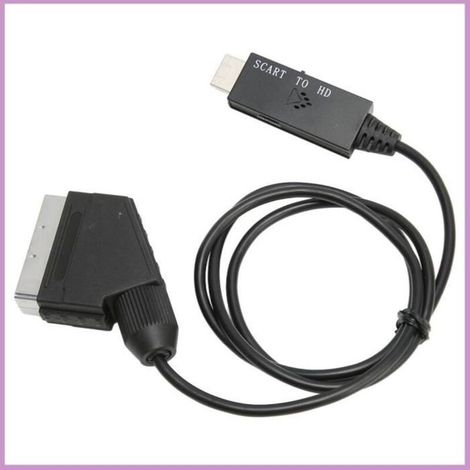 Convertisseur 1080P Plug and Play, prend en charge le magnétoscope VHS, l\'enregistreur DVD, l\'alimentation USB (1/4)