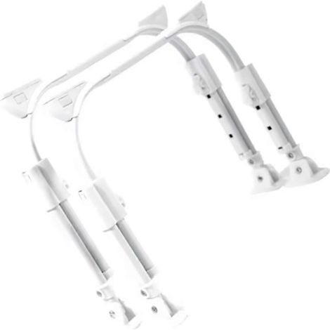 Une paire de pieds de table réglables en forme de U, convenant aux tables à manger, aux tables basses et aux bureaux d'ordinateur. (1/5)