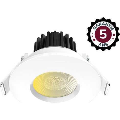 Foco LED orientable (spot) CCT de 8 W, 2700/3000/4000 K regulable en intensidad – Garantía de 5 años. Miidex Lighting® (1/5)