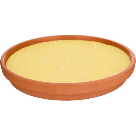 Candela profumata alla citronella terry 1194g vaso in terracotta - Atmosphera créateur d'intérieur