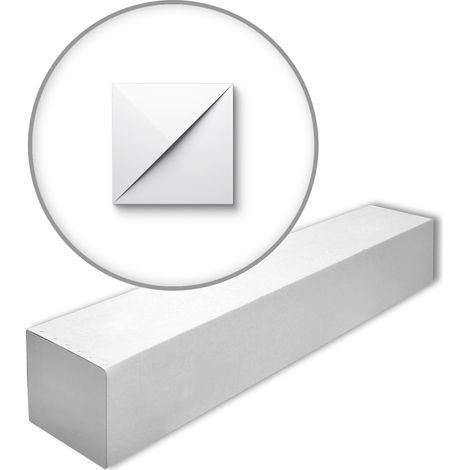NMC PUZZLE-box ARSTYL Noel Marquet 1 Karton SET mit 6 3D Wandpaneeln Zierelementen Modern weiß  0,84 m2
