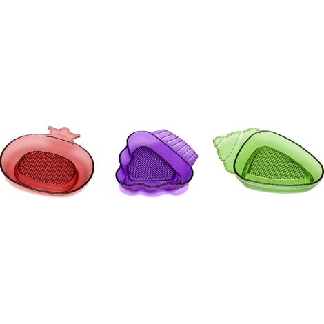 Grattamele frutta manuale in policarbonato Vari Colori (1/2)