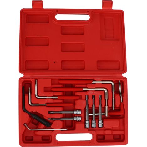 Kit de 12 outils pour le démontage des coussins d'air de suspension, compatible avec les garages et les ateliers de réparation automobile Mercedes. (1/5)