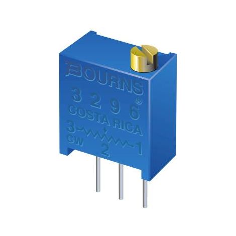 Bourns 3296W-1-103LF Trimmer Cermet 0.5 W 10 kΩ 9 ° 1 pc(s) R089622 (1/2)