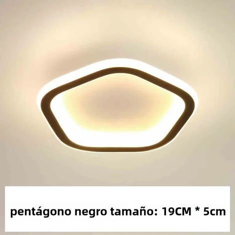 (Noir 25W) Applique murale LED moderne de style nordique pour couloir (1/5)