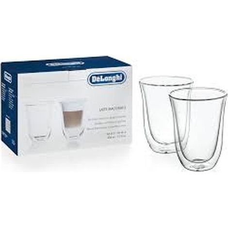De Longhi DOPPELWANDIGES THERMOGLAS 2ER (LATTE MACCHIATO-GLAS)