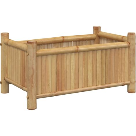 Pflanzkübel 50x30x25 cm Bambus vidaXL