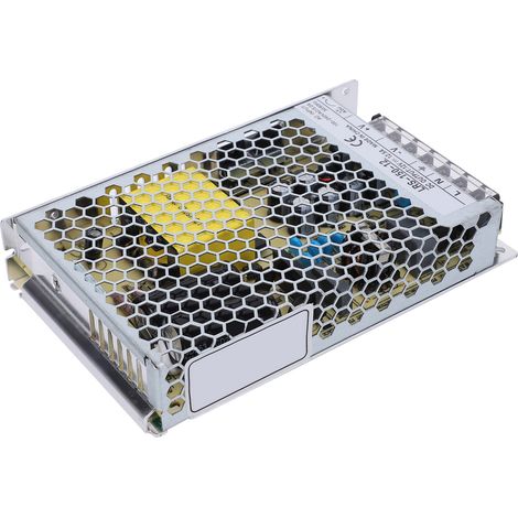 Transformateur LED 150W 12V, Protection Surcharge, Alimentation à découpage, Entrée 85264VAC, LRS-150-12 (1/5)