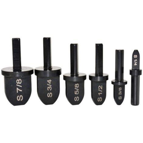 Lot d'outils avec embouts de perçage + extension de tubes en cuivre pour visseuse ou perceuse, set de forets pour outil à presser, 6 pièces (1/5)