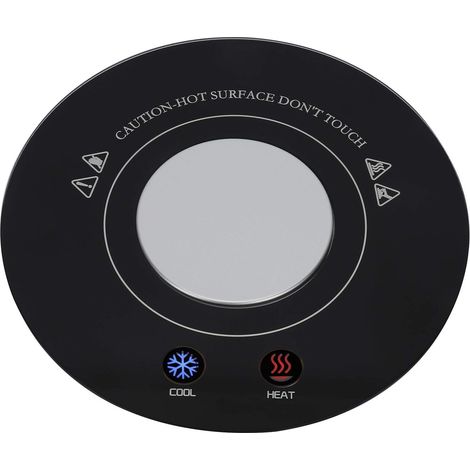 Chauffe-tasse à café, sous-verre chauffant/refroidissant USB pour tasses, chauffe-tasse électrique, coussin de refroidissement