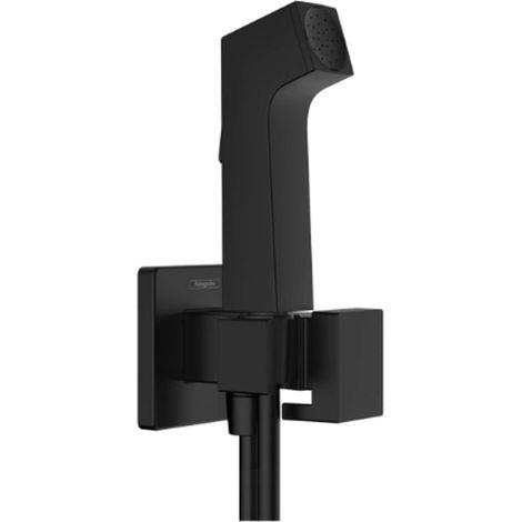 Hansgrohe - Vanne murale avec douchette Bidet, noir mat 29231670