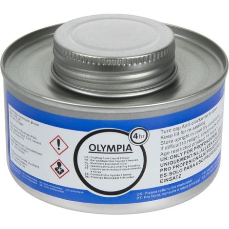 Combustible liquide 4 heures (Lot de 12) - Ref CB734 - Olympia (1/5)