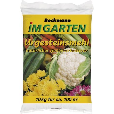 Urgesteinsmehl 10 kg, Bodenverbesserung, Gesteinsmehl für gesunde Pflanzen (1/3)