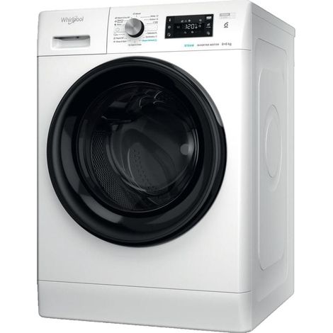 Lave-linge séchant Whirlpool FFWDB864349BVEE 8 kg 6 kg (1/3)