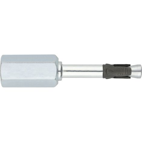 Boite de 50 - Cheville homologué à frapper pour des applications non structurelles dans le béton - Homologué ATE - Tête filetage femelle - ATLANTIS C3-L Ø6 x 63 (M8+M10)