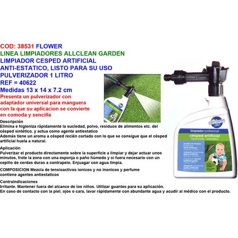 Nettoyant pour fleurs pour gazon artificiel prêt à l'emploi 1 L