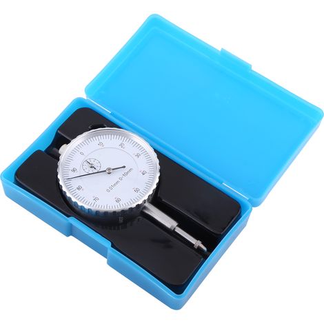 Messuhr 0-10 mm, Außenmessbereich 0,01 mm, präzise Uhr (1/5)