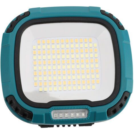 Portable COB Work Light, Rechargeable Camping Light, with Magnetic Base and Hooks, for Outdoor Use (1/5)