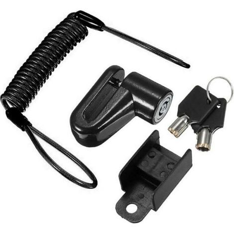 Antivol de frein à disque - antivol moto Antivol vélo - antivol vélo - antivol scooter - antivol vélo antivol roue scooter électriqu (1/5)