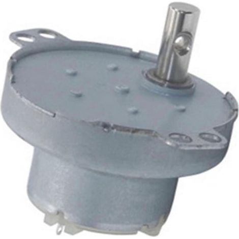 JS50T 6V Gleichstrom-Getriebemotor mit hohem Drehmoment, 10 U/min, reversibler Mikromotor für Robotik, geräuscharm, robuste Bauweise (1/5)