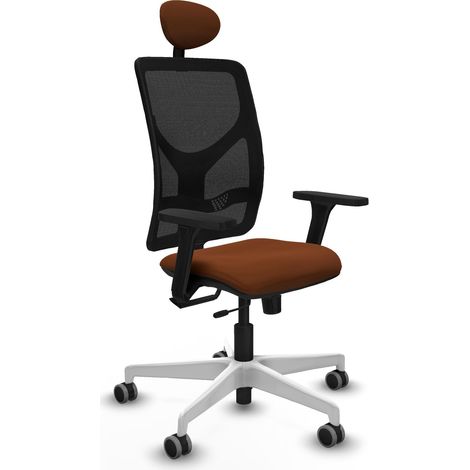 Bürostuhl piqueras y crespo Motilla braun Kunstleder Mesh (1/2)
