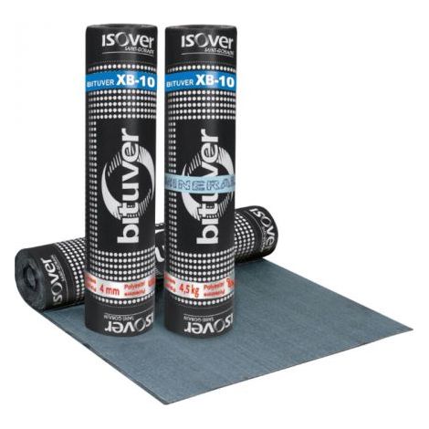 GUAINA BITUVER XB-10 ARDESIA 4 KG/M2 -10C GRIGIO 10 MQ