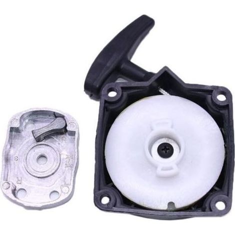 Lanceur Démarreur Semi-Automatique - Cloche Entraînement - Pour Débroussailleuse Tarière Machine Multifonction 5 en 1 - Compatible Moteur 49cc 52cc - Lot de 2 Pièces (1/5)