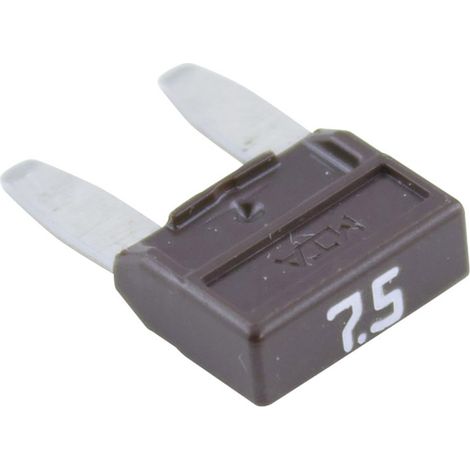 MTA Automotive 341.126 330.026 Mini Flachsicherung 7.5 A Braun 1 St.