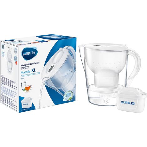 Carafe filtrante Brita Marella XL blanc 3 5 litres (1/5)