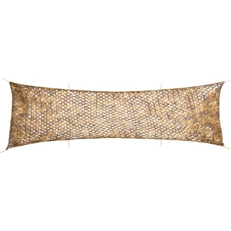 Tarnnetz mit Aufbewahrungstasche 753x199 cm Sandfarbe (1/5)
