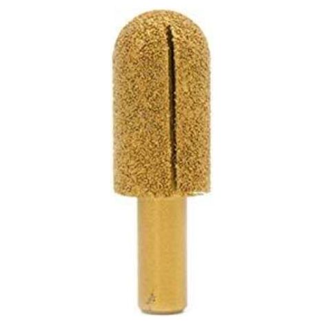 Fraise galvanisée pour marbre, pierre, diamant, marbre, tige de 1,27 pouce, fraise pour marbre, granit (1 pièce, 05) (1/3)