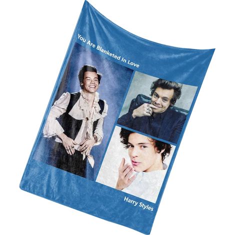 Harry Styles personalisierte Decke BL600C - Sternen-Überwurf 120x150cm【BL600C-2】 (1/3)