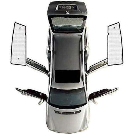 Pare-soleil intégral pour Kia Sportage SL 2011-2015, protection solaire pour pare-brise et vitre arrière, accessoires auto Shaby, compatible avec les modèles 2012 et 2013. (1/5)