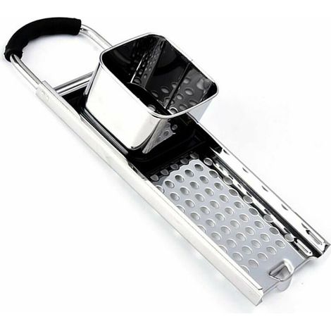 Rabot à Spätzle en INOX, Râpe Grille Passoire 32.5 x 11 x 6.5 cm pour Spätzle, Cuisine en Acier Inoxydable à Spätzle Machine (1/5)