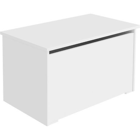 Cassa giocattoli Daria bianca in legno laminato (1/5)