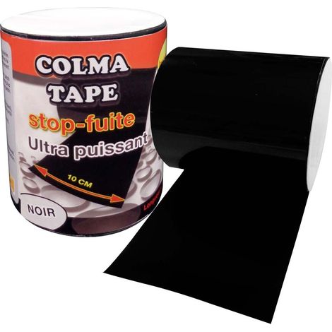 Euro Vanadium – Ruban adhésif anti fuite 150 cm – PVC imperméable – Largeur 10 cm – Pour toiture, plomberie et milieux marins