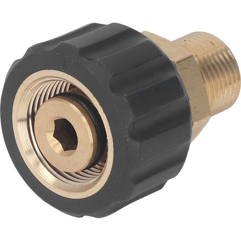 Pistolet de Nettoyage Haute Pression 5000 PSI, Adaptateur M22 15mm Mâle/Femelle, Pièces de Rechange pour Karcher (1/5)